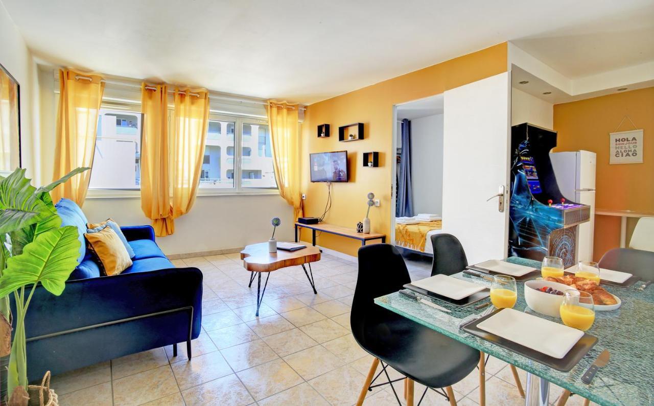 Uncourtsejour - Montpellier Gare - Parking Appartement Buitenkant foto